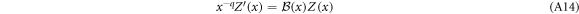 Equation (A14)