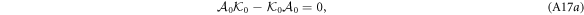 Equation (A17a)