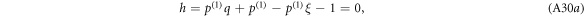 Equation (A30a)