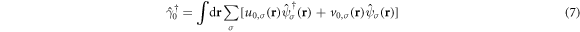 Equation (7)