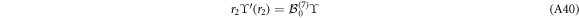 Equation (A40)