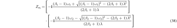 Equation (38)
