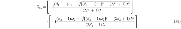 Equation (39)