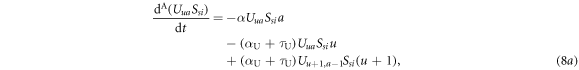 Equation (8a)