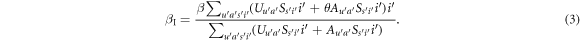 Equation (3)