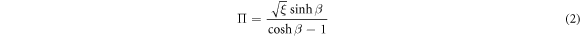 Equation (2)