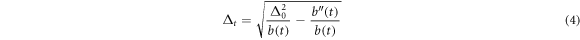 Equation (4)