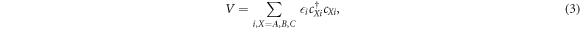Equation (3)