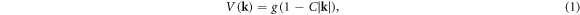 Equation (1)