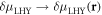 $\delta {\mu }_{\mathrm{LHY}}\to \delta {\mu }_{\mathrm{LHY}}({\bf{r}})$