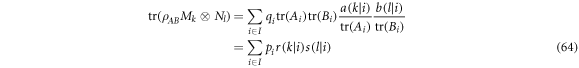 Equation (64)