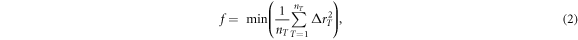 Equation (2)