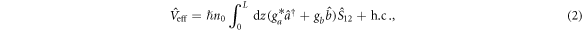 Equation (2)