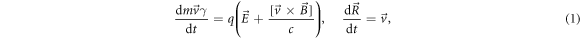 Equation (1)
