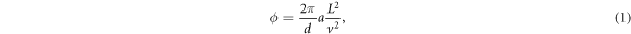 Equation (1)