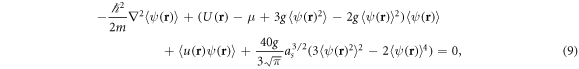 Equation (9)