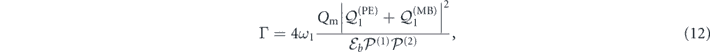Equation (12)