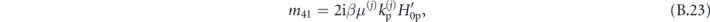 Equation (B.23)