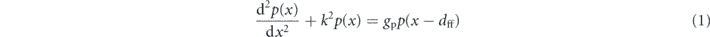 Equation (1)