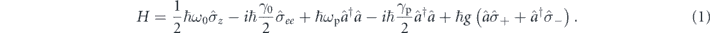 Equation (1)