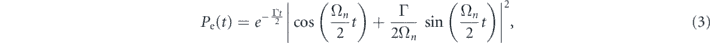 Equation (3)