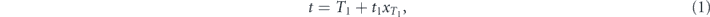 Equation (1)