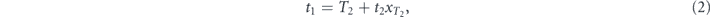 Equation (2)