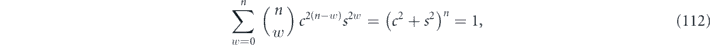 Equation (112)