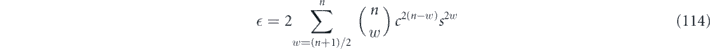 Equation (114)