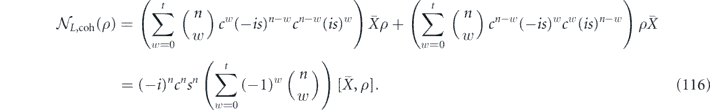 Equation (116)