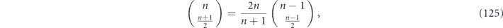 Equation (125)
