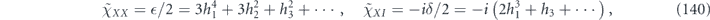 Equation (140)