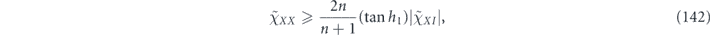 Equation (142)