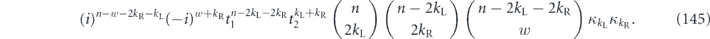 Equation (145)