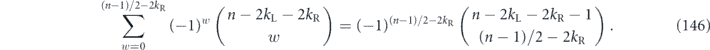 Equation (146)