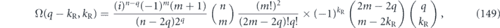Equation (149)
