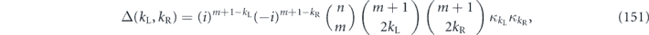 Equation (151)