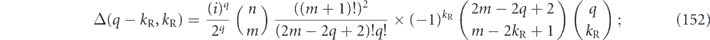 Equation (152)