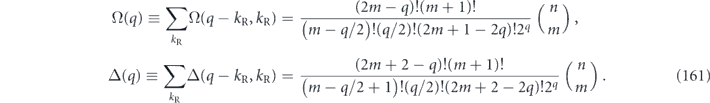 Equation (161)