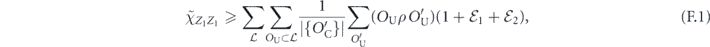 Equation (F.1)