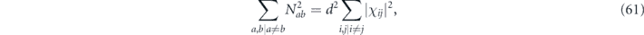 Equation (61)
