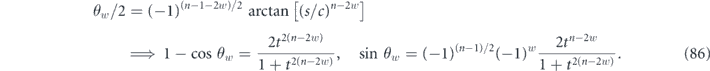 Equation (86)