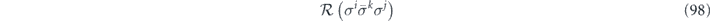 Equation (98)