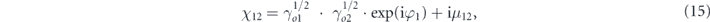 Equation (15)
