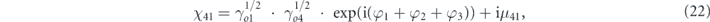 Equation (22)