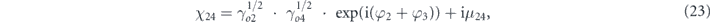 Equation (23)