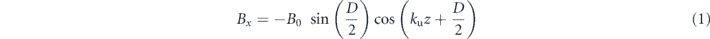 Equation (1)