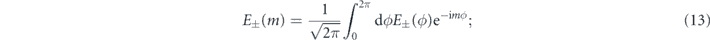 Equation (13)