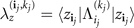 ${\lambda }_{z}^{({\mathbf{i}}_{j},{k}_{j})}=\langle {z}_{{\mathbf{i}}_{j}}\vert {{\Lambda}}_{{i}_{j}}^{({k}_{j})}\vert {z}_{{\mathbf{i}}_{j}}\rangle $