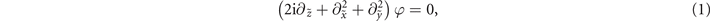 Equation (1)